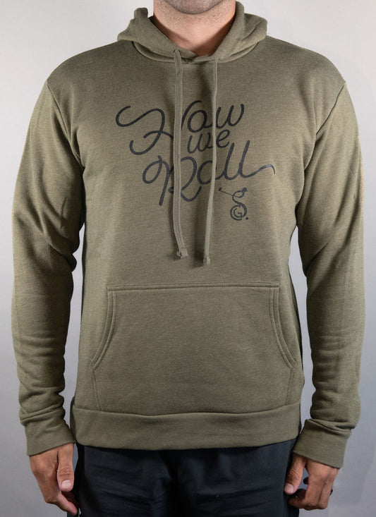 'H.W.R.' Hoodie - Military Green